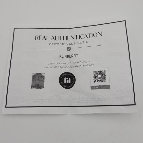 Vintage Burberry Coat Size Large Lined Button Front Nova Check Classic READ - Picture 4 of 15